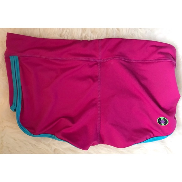pivot star pink and blue roller derby shorts XL - Picture 3 of 5